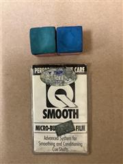 BLACK HAMPTON TWO PIECE POOL CUE CASE